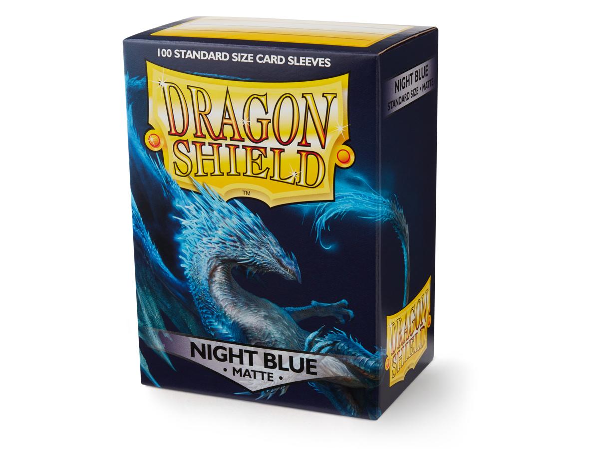 Dragon Shield Sleeves: Matte Night Bleu (100)